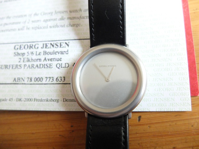 Georg GEORG JENSEN ジョージジェンセン シルバー925腕時計 
