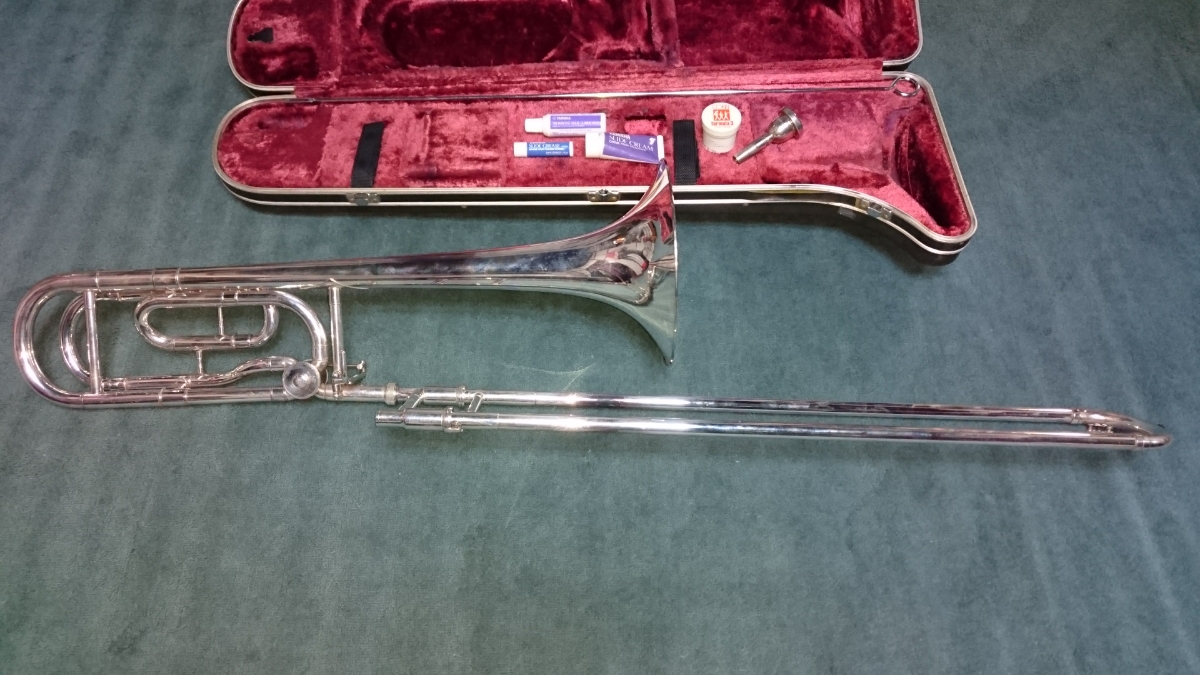 品 レア品 YAMAHA Custom YSL8420S ヤマハ カスタム テナーバス トロン