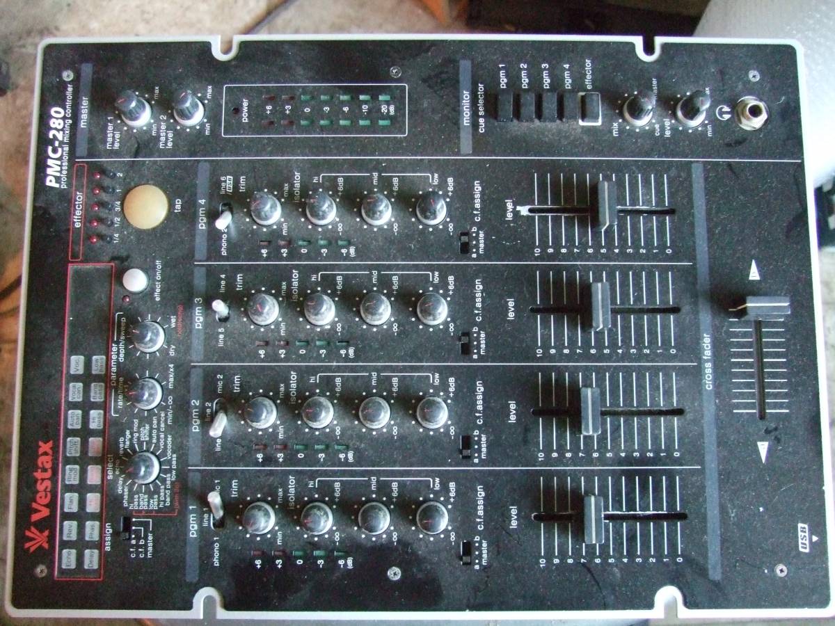 PMC-280 | VESTAX(ベスタクス) ミキサー⁄PMC-280 中古品の販売・通販 
