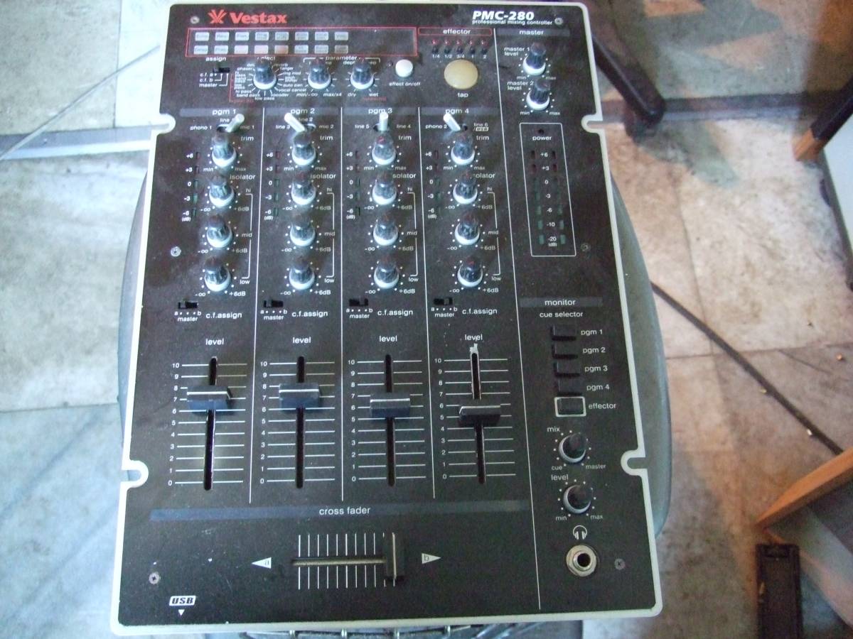 PMC-280 | VESTAX(ベスタクス) ミキサー⁄PMC-280 中古品の販売・通販