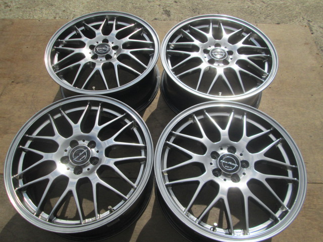 【WORK】　Euro Fedelta 17 X 7.0J 5H/100 +48　 4本