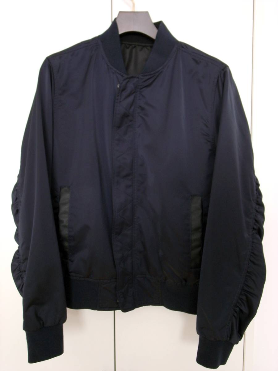 ZARA MAN ザラ リバーシブル ナイロン ブルゾン サイズL