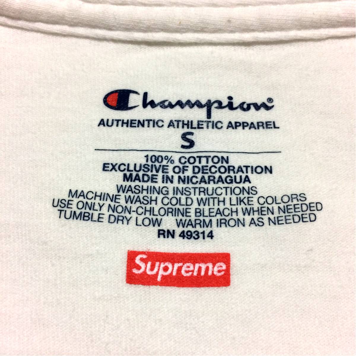 Supreme Champion Long Tee L/S S White S 16ss
