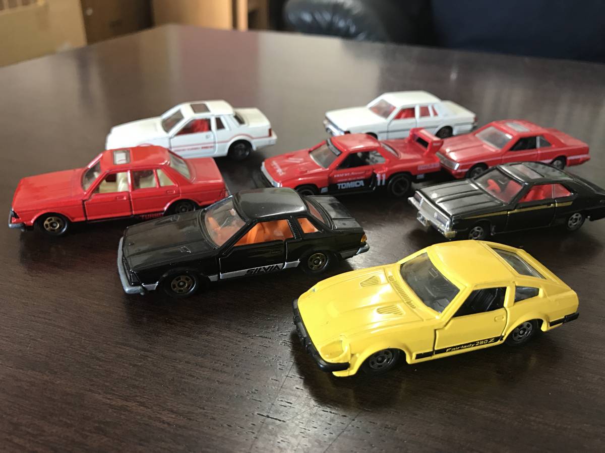 TOMICA トミカ　日産　8台セット　スカイライン　シルビア　フェアレディ　他