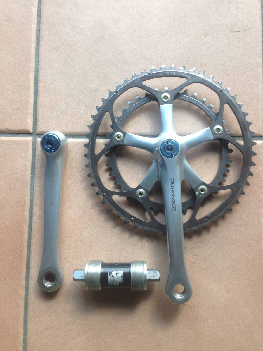 シマノ デュラエース DURA ACE クランクセット FCー7410 52x39 165㍉ 格安1円スタート おまけ付き