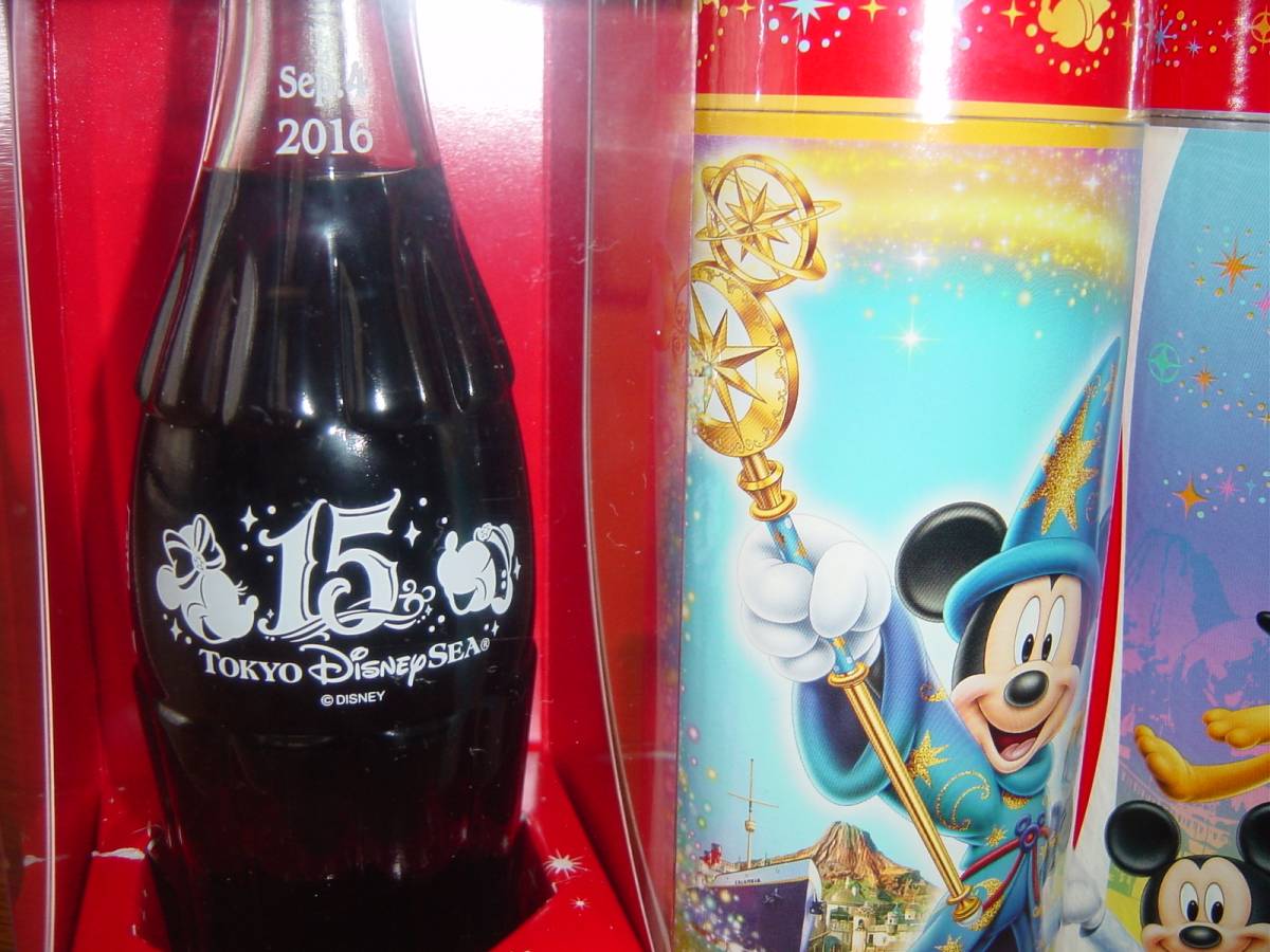 コカコーラ 東京ディズニーランド ディズニーシー 記念ボトル 4種類