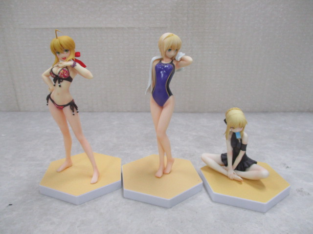 箱無 ウエーブ/Wave BEACH QUEENS Fate 1/10 セイバー，セイバー(ネロ)，セイバーオルタ