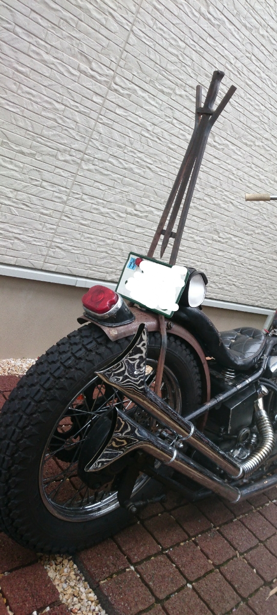 シーシーバー 銃剣 ビンテージ 銃剣シーシーバー パンヘッド リジット 