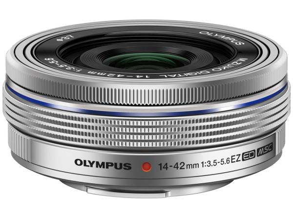 【新品未使用】 オリンパス M.ZUIKO DIGITAL ED 14-42mm F3.5-5.6 EZ シルバー