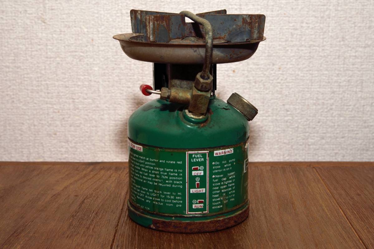 1978年製 コールマン PEAK1 MODEL576 アルミケース付き 観賞用