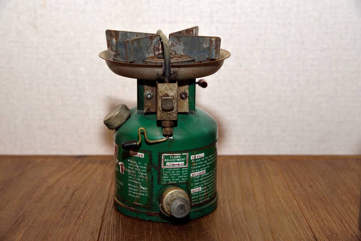 1978年製 コールマン PEAK1 MODEL576 アルミケース付き 観賞用