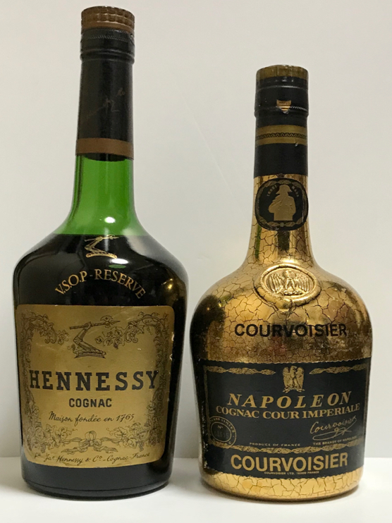 【未開封】 Hennessy ヘネシー ナポレオン コニャック 古酒 ① ヘネシー Hennessy XO コニャック 古酒 1円~スタート 5本セット クリア
