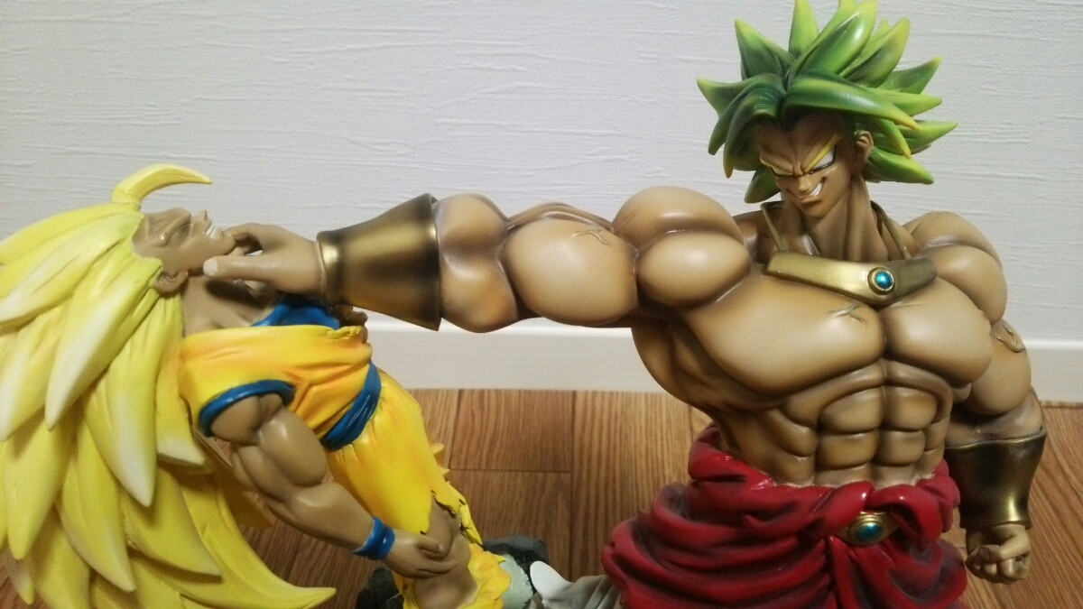 ブロリードラゴンボールガレージキットガレキ未塗装未組立フィギュア