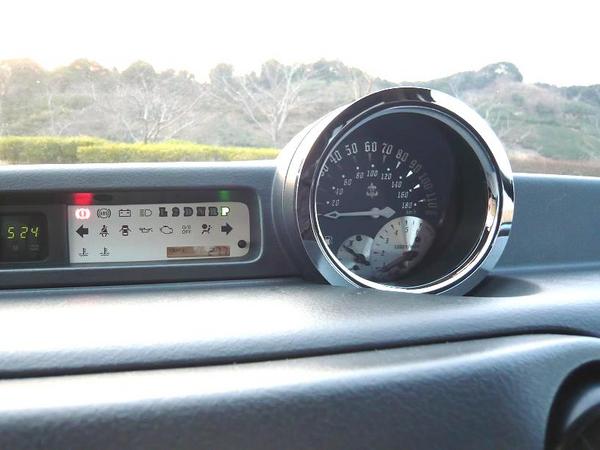 マーケットクロスデザイン メーターリング クロームメッキ 左右セット