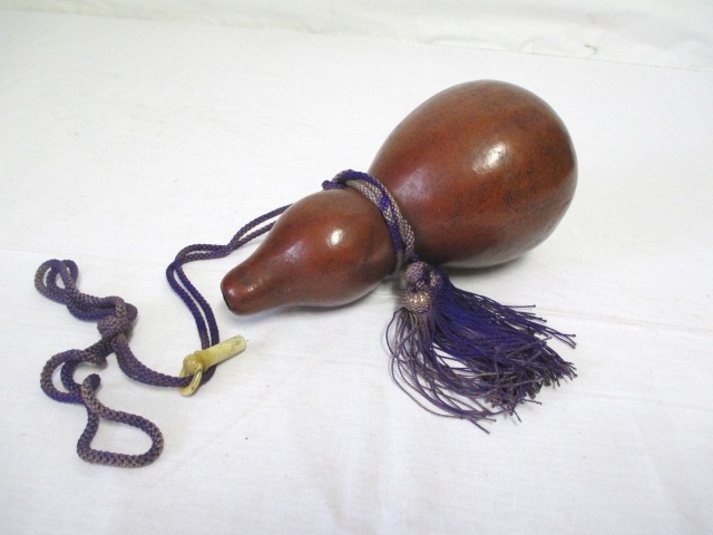 TA9830◆古い/瓢箪/種壺/酒器/水筒/提げ物/瓢箪