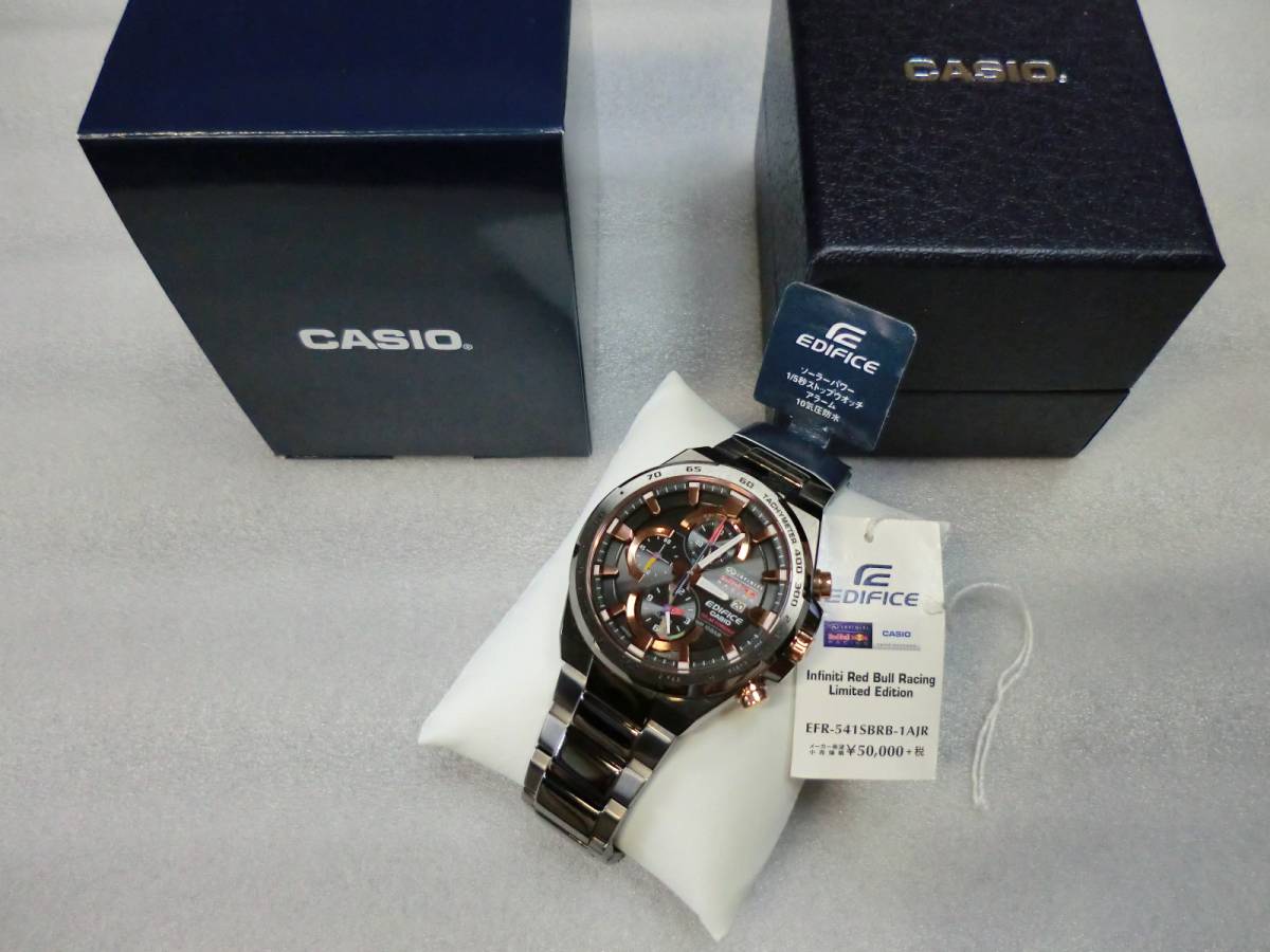 EDIFICE レッドブルレーシングチームモデル (EFR-541SBRB-1AJR) 美品
