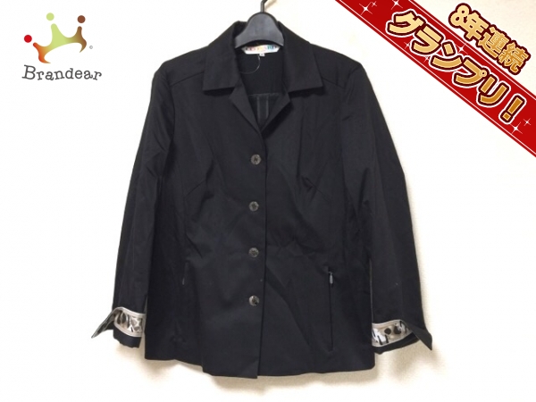 レオナール LEONARD ジャケット サイズ42 L 黒 レディース SPORT 美品 