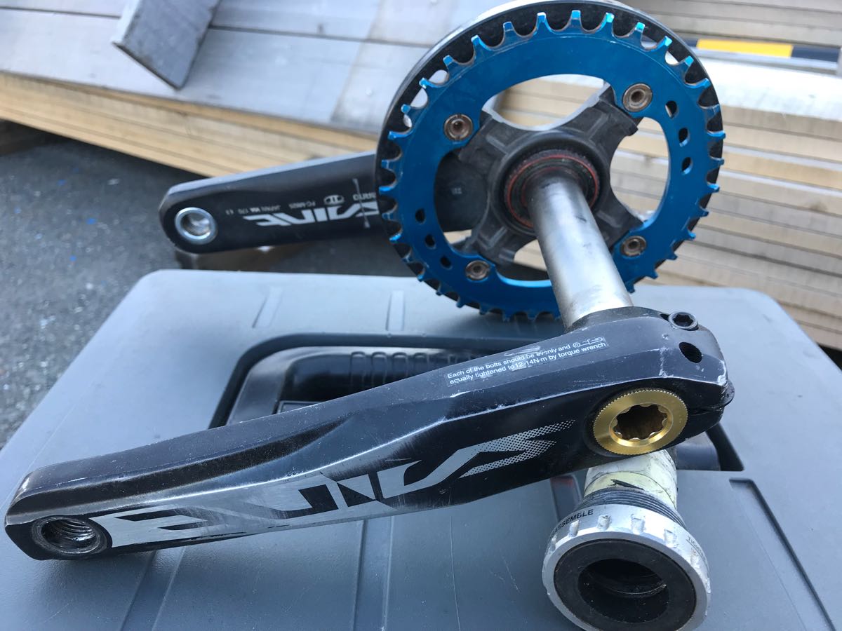 SHIMANO shimano シマノsaintFCM825 170 Chainset 10-velocità, FC 