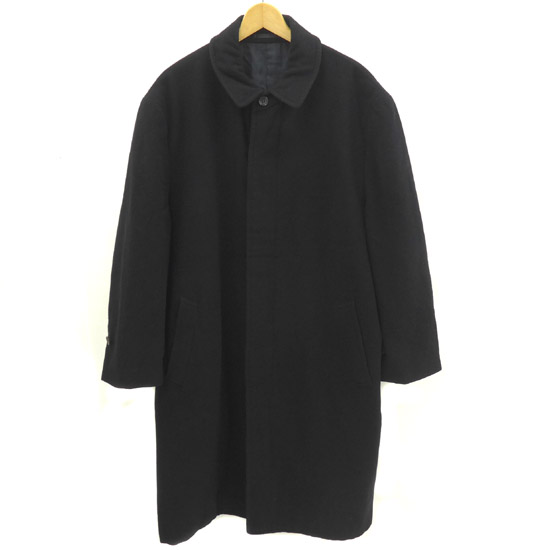 コムデギャルソンオムプリュス COMME des GARCONS HOMME PLUS AD1989 コート ロング ウール 黒 ブラック M 171130