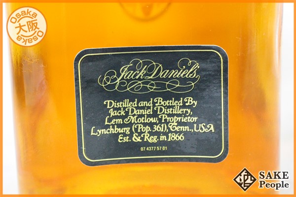 125周年記念 ジャックダニエル JACK - DANIEL'S 1000ml 125周年記念