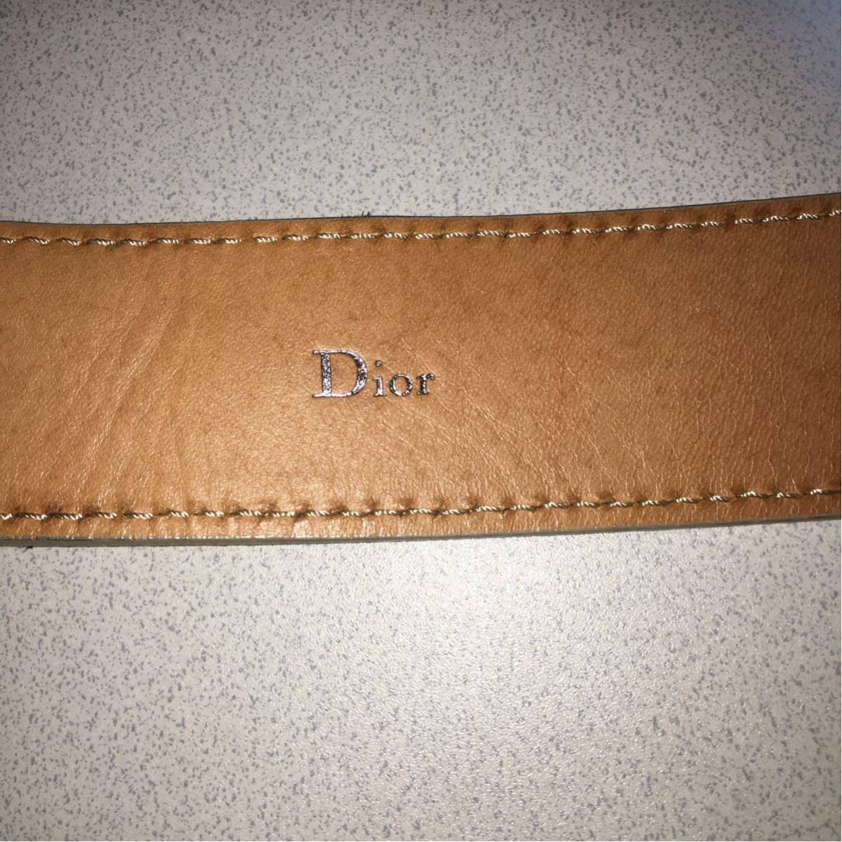 DIOR HOMME エディ期 Dior (ディオール オム) Dバックルベルト⁄05SS 