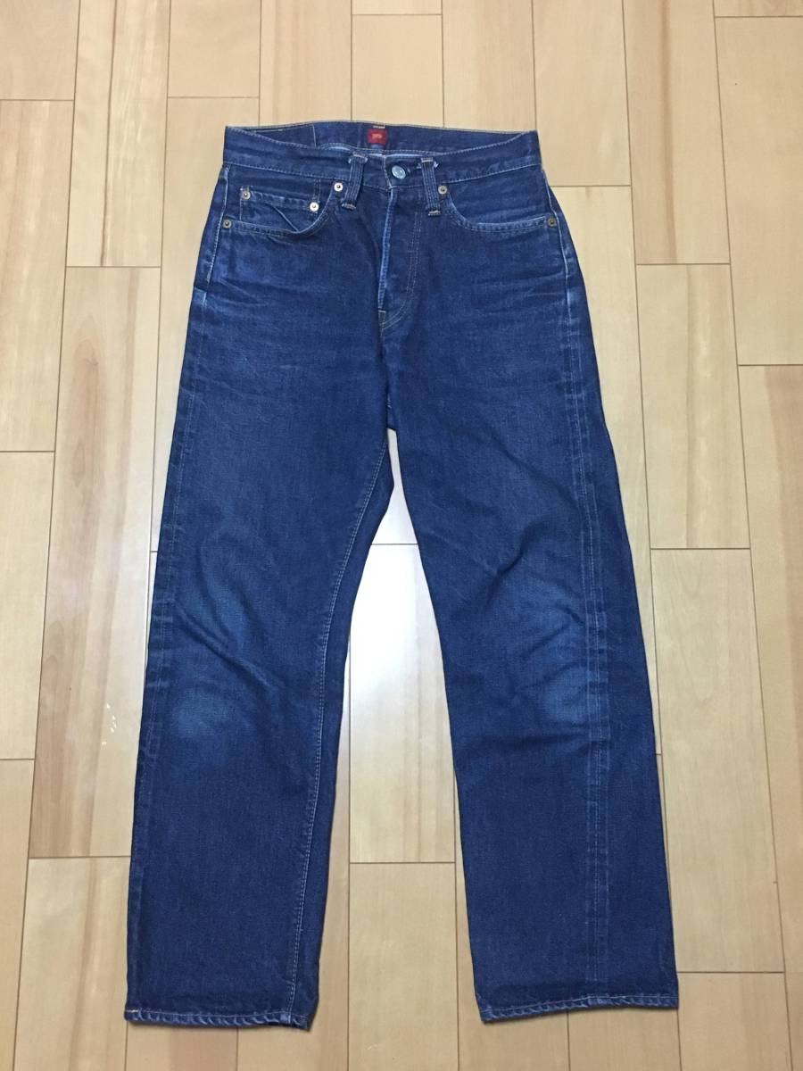 リゾルト710☆W28L29禁断のステッチ＆ピス★濃紺美品