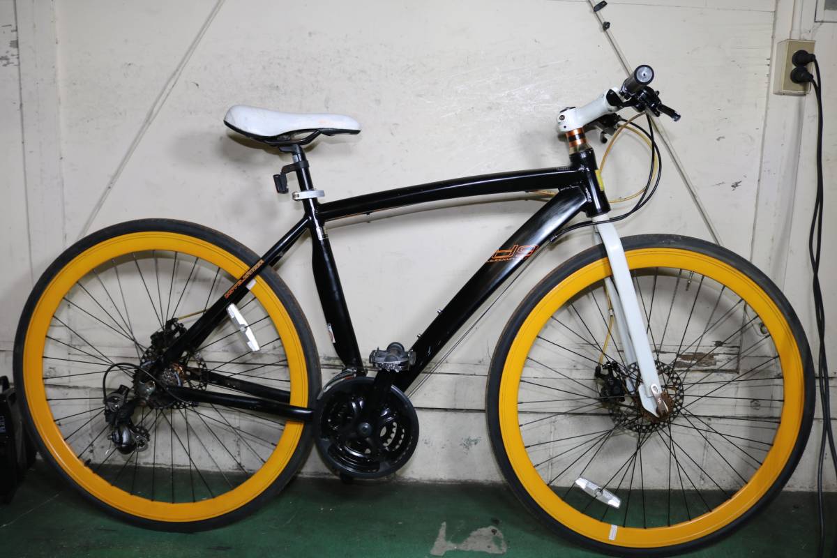 良品！ドDOPPELGANGER d9 Midtown Rush アルミ 700C 485mm 21速 W