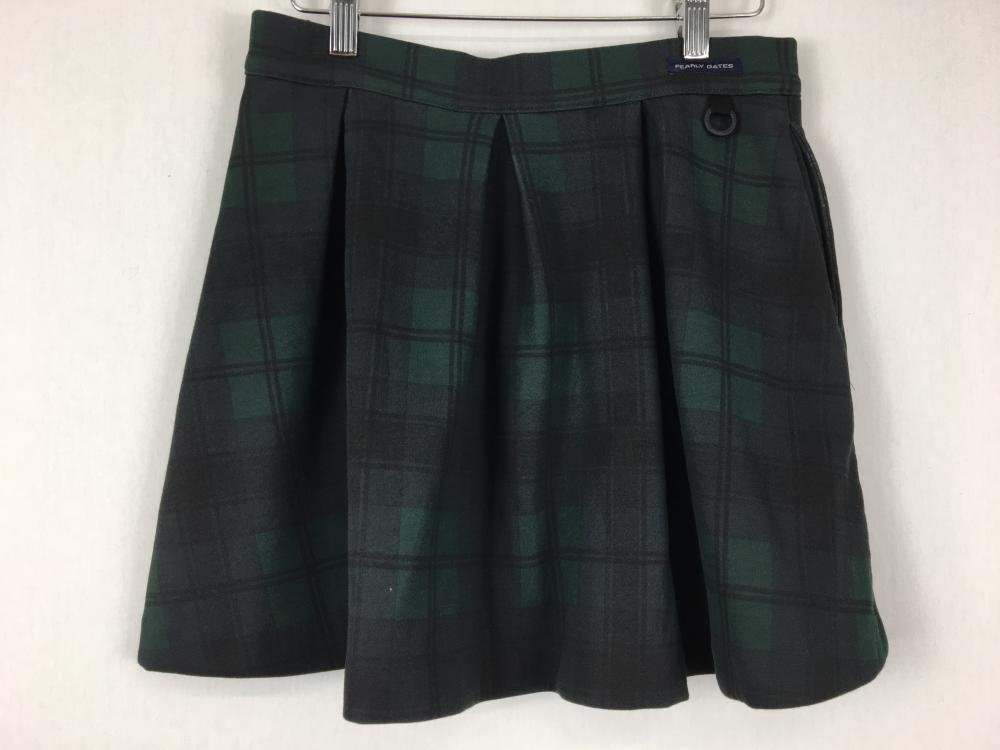 PEARY GATES パーリーゲイツ スカート ブラックウォッチ　チェック　0　秋冬　ゴルフ　A