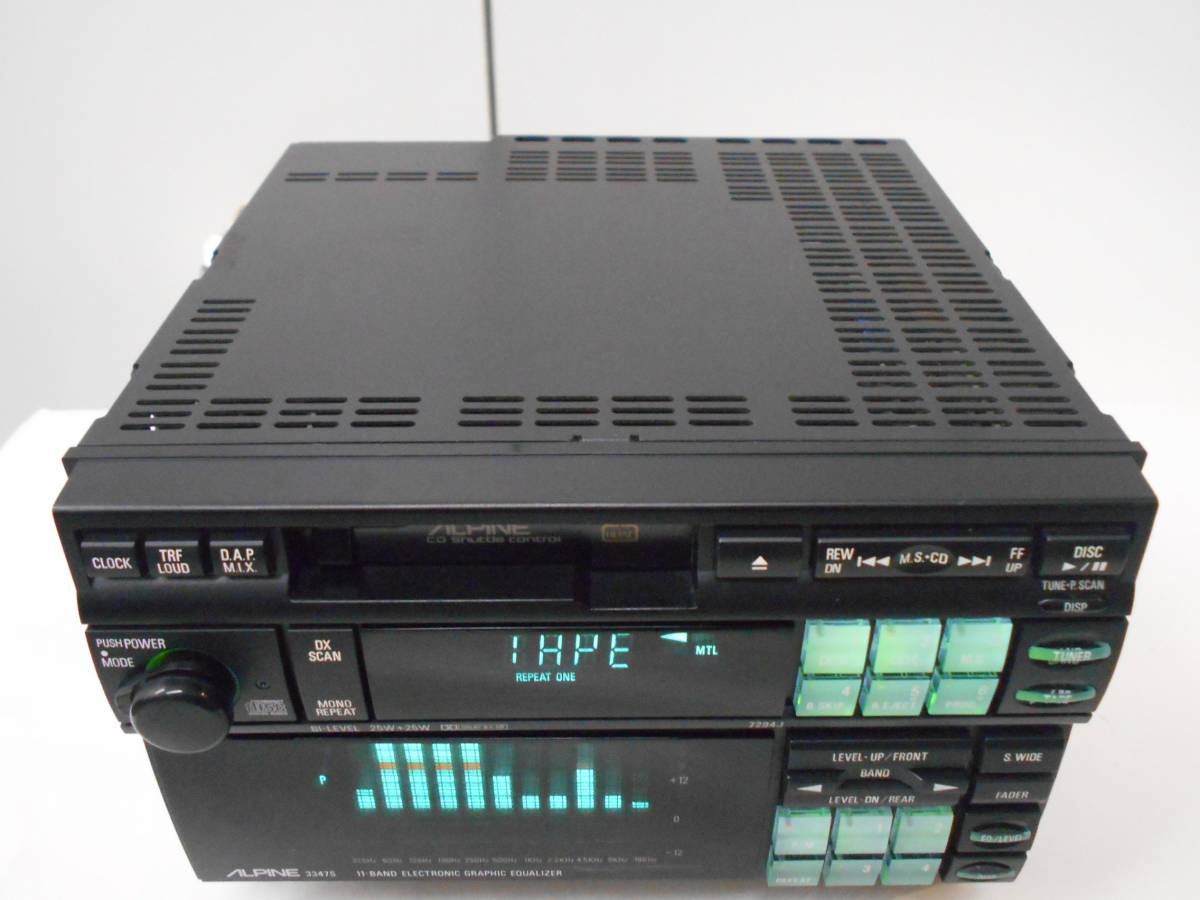 7294J ALPINE 作動品(テープデッキ)｜売買されたオークション情報 