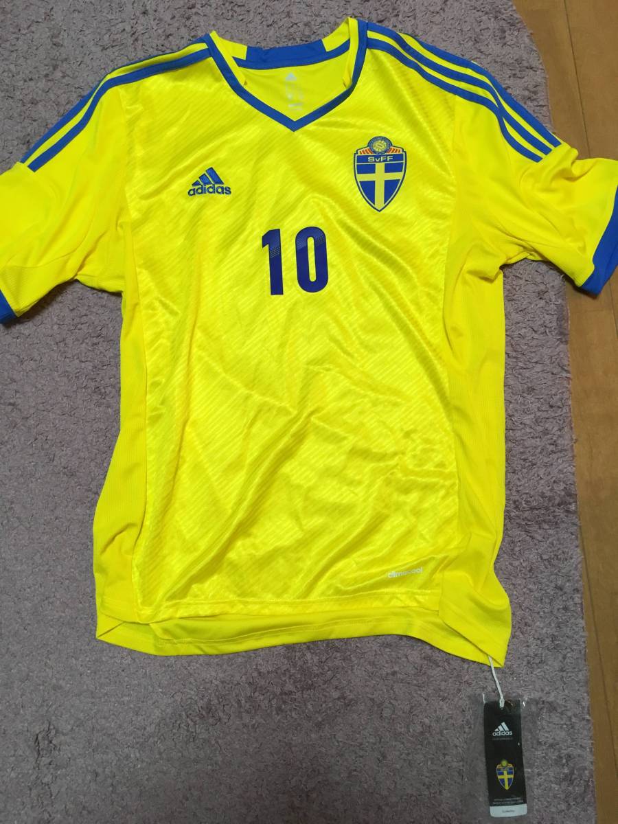 サッカー スウェーデン代表 2013 ユニフォーム 10番イブラヒモビッチ