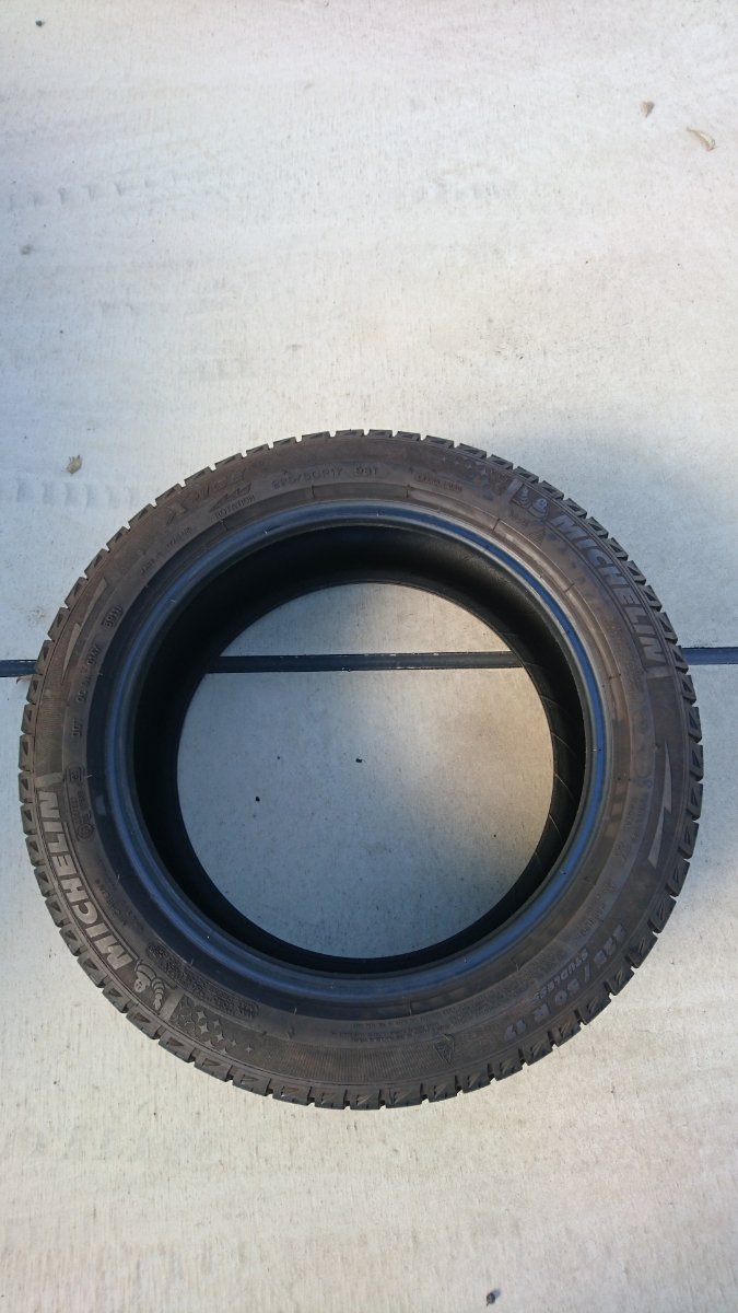 ミシュラン MICHELIN X-ICE 225/50R17 4本セット バリ溝 11年製 