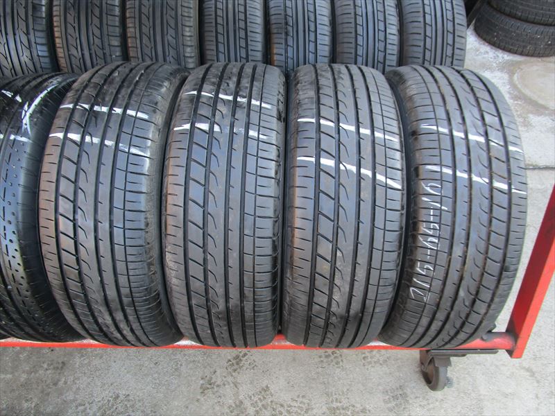 在庫処分 215/65R16 ヨコハマ ブルーアース RV-01 2011年製 4本 6.5
