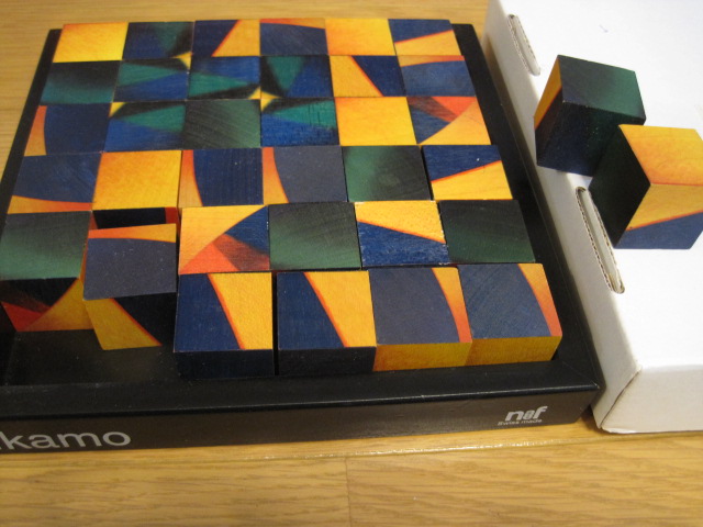 ★naef★ネフ社♪Ikamoイカモ♪新品同様!!素敵♪美しい積み木インテリア◎グラデーション