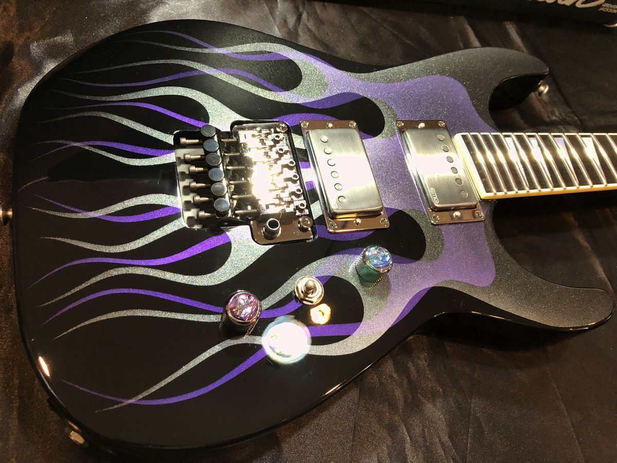 Jackson Warrior - Electric | Black Stars WR1 Select USA Guitar 