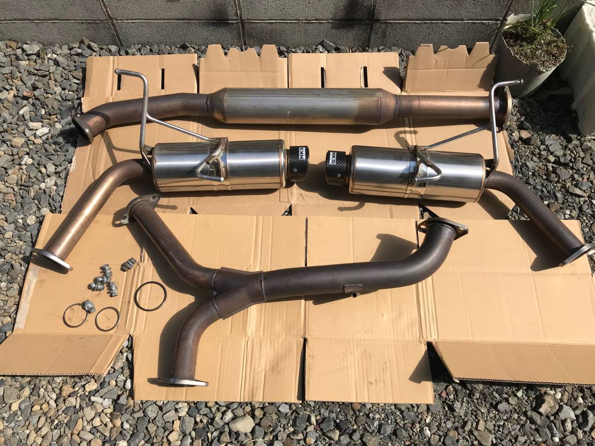 ネット公式店 HKS Hi-Power spec-L マフラー 中古 スバルWRX STI VAB用