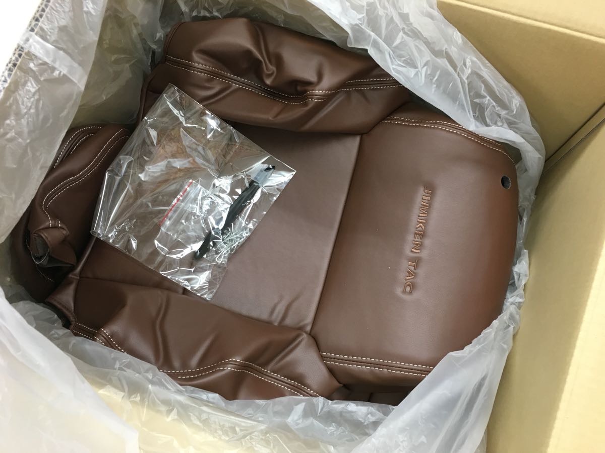 新品 ジムニー シートカバー　ブラウン　JA11　1台分セット　PVCレザー