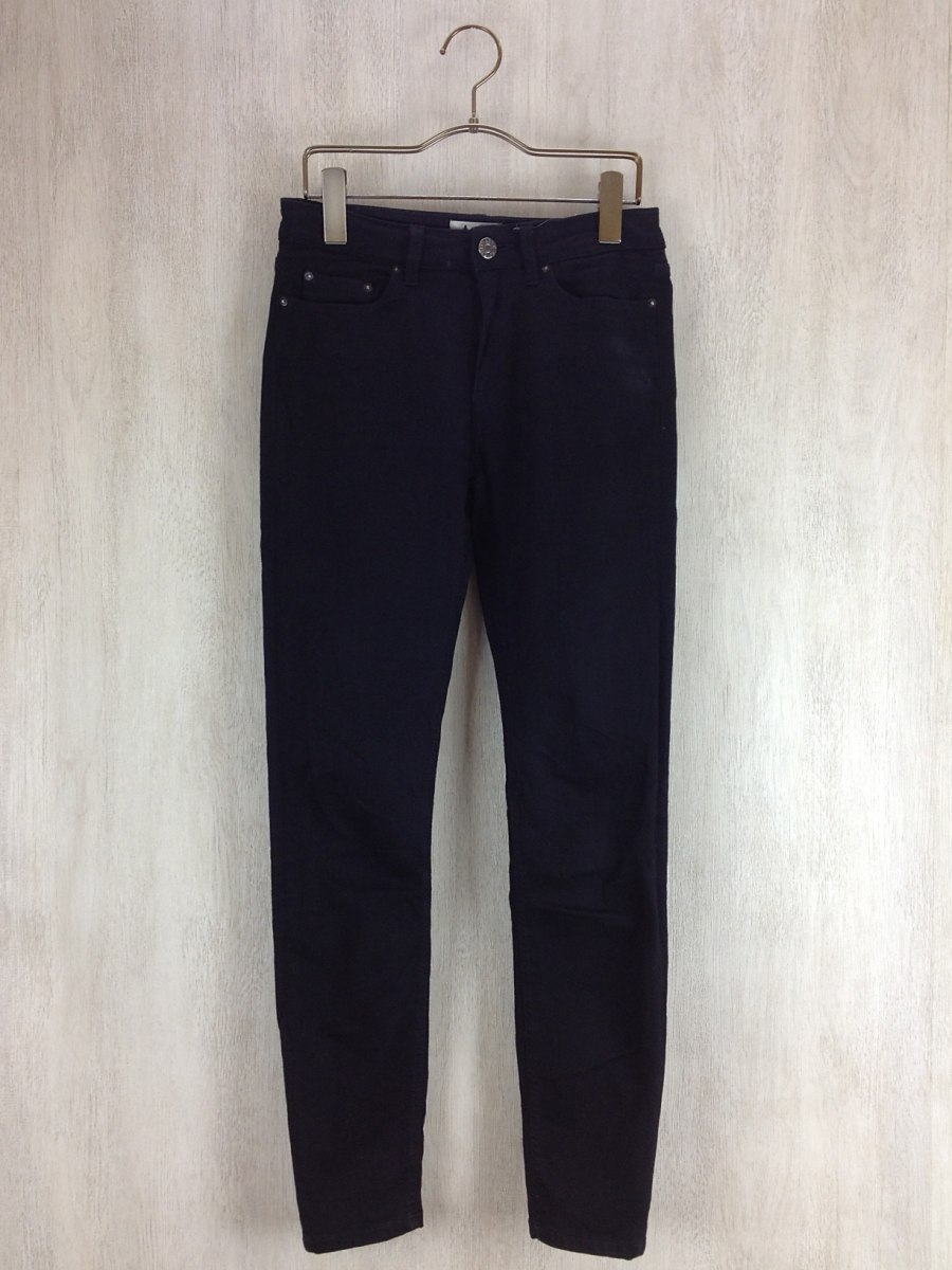 Acne(ACNESTUDIOS)◆スキニーパンツ/25/コットン/BLK/中古