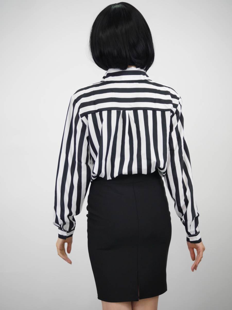 #2 忘年会はもうすぐそこに　ブルゾンちえみ風　シャツ、スカート2点セット　L残り２ 　又は　M残り１　コスプレ　1850円_2