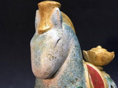 置物 紺谷力 公式通販 ◇天香楼◇紺谷力 作 干支 祝馬 午
