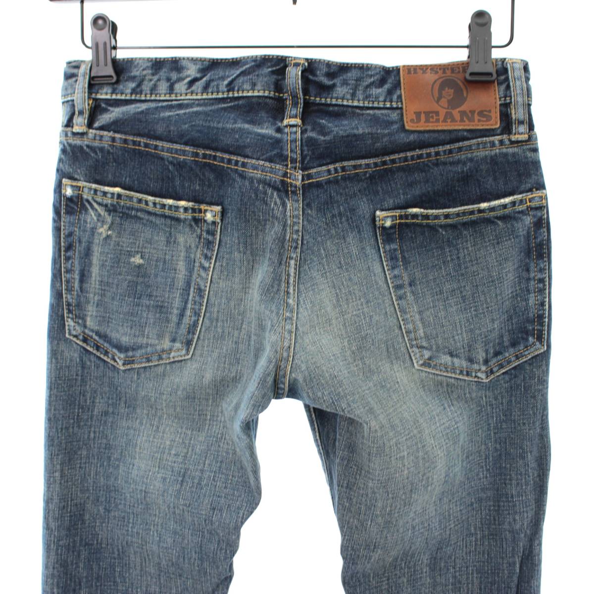 ☆HYSTERIC GLAMOUR(ヒステリックグラマー) 小窓スタッズデニム S
