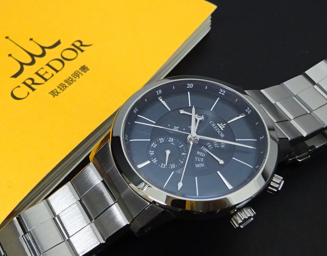 【夏樹】クレドール ノード 4S76-00A0 極美品 SEIKO セイコー クレドール ノード GMT GCBT995 4S76-00A0