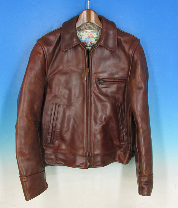 エアロレザー LEATHER AERO ライダースジャケット ハイウェイマン 