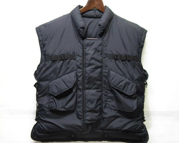 ◆HOUSTON ボディーアーマーダウンベストＬサイズ 黒 ヒューストン ミリタリー 防寒 BODY ARMOR VEST