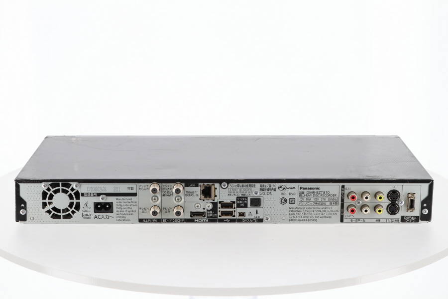 動作品 Panasonic DMR-BZT810 ブルーレイレコード Panasonic DMR-BZT810 Blu-rayレコーダー HDD1TB 【公式通販】