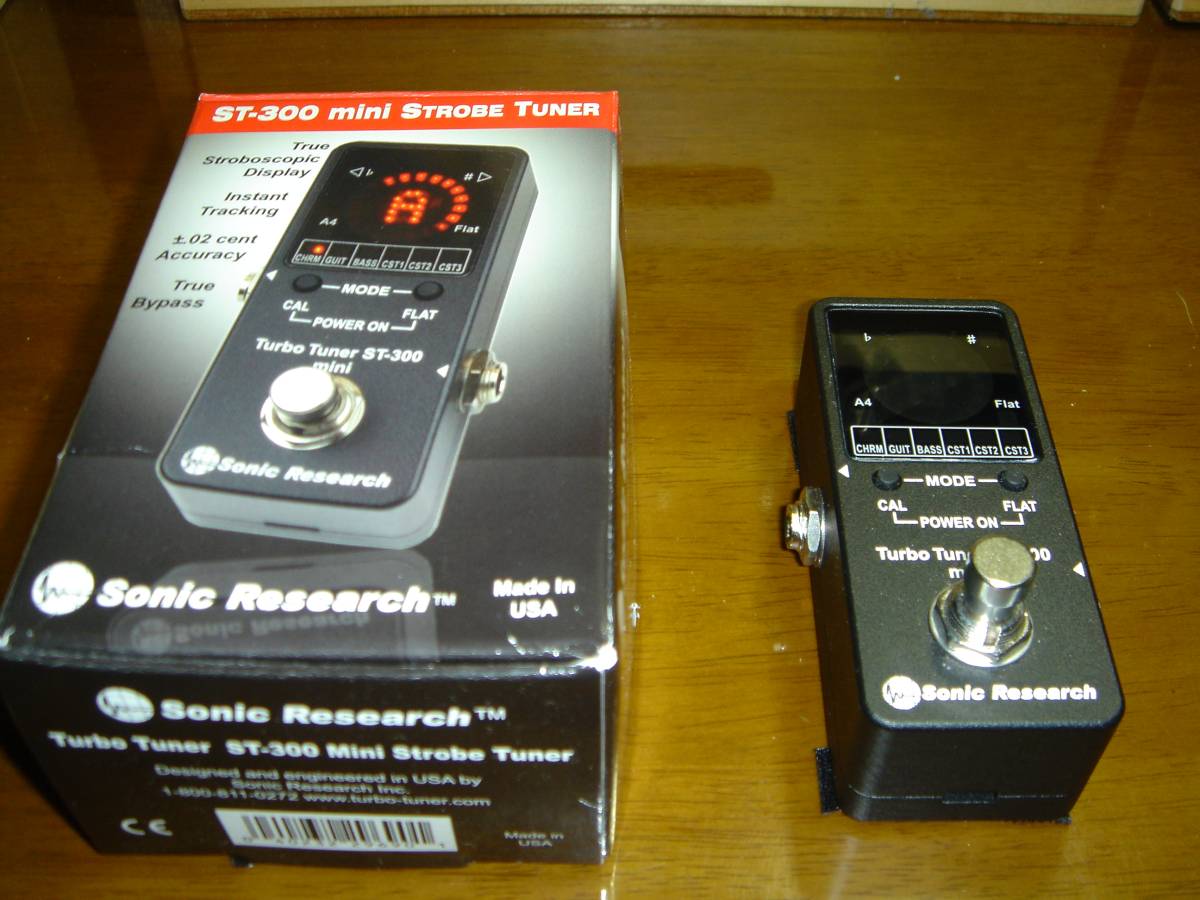 楽器・機材 SONIC RESEARCH ソニックリサーチ ST-300MINI チューナー