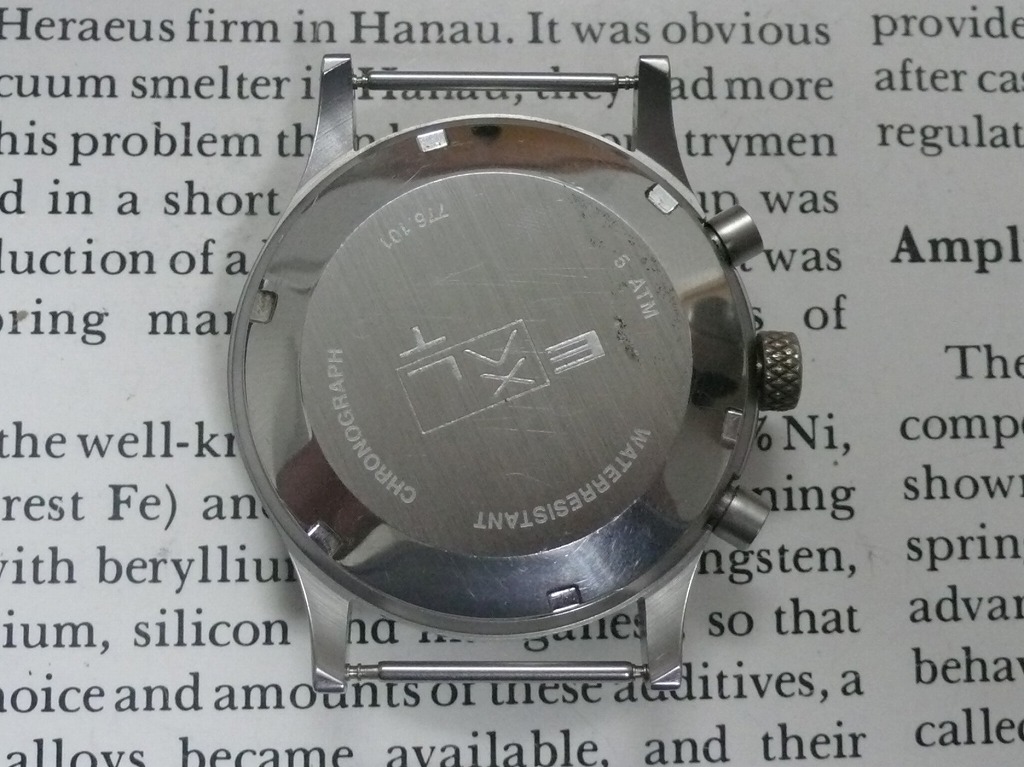 EXALT エクサルト 手巻 クロノグラフ バルジュー7760