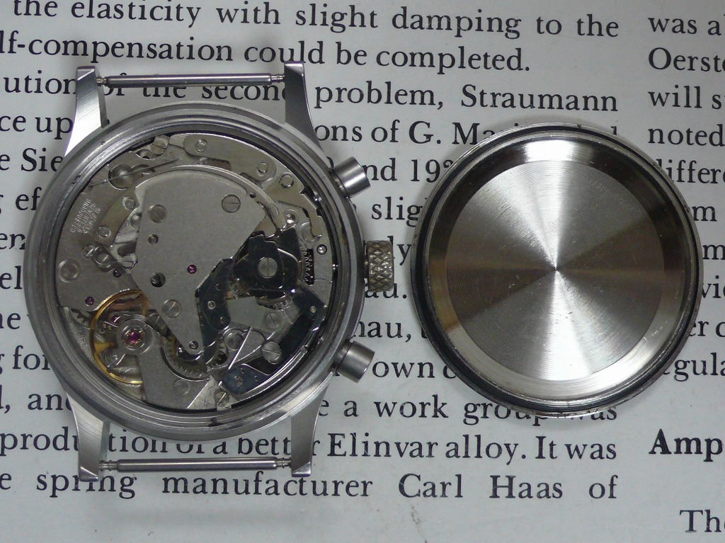 EXALT エクサルト 手巻 クロノグラフ バルジュー7760