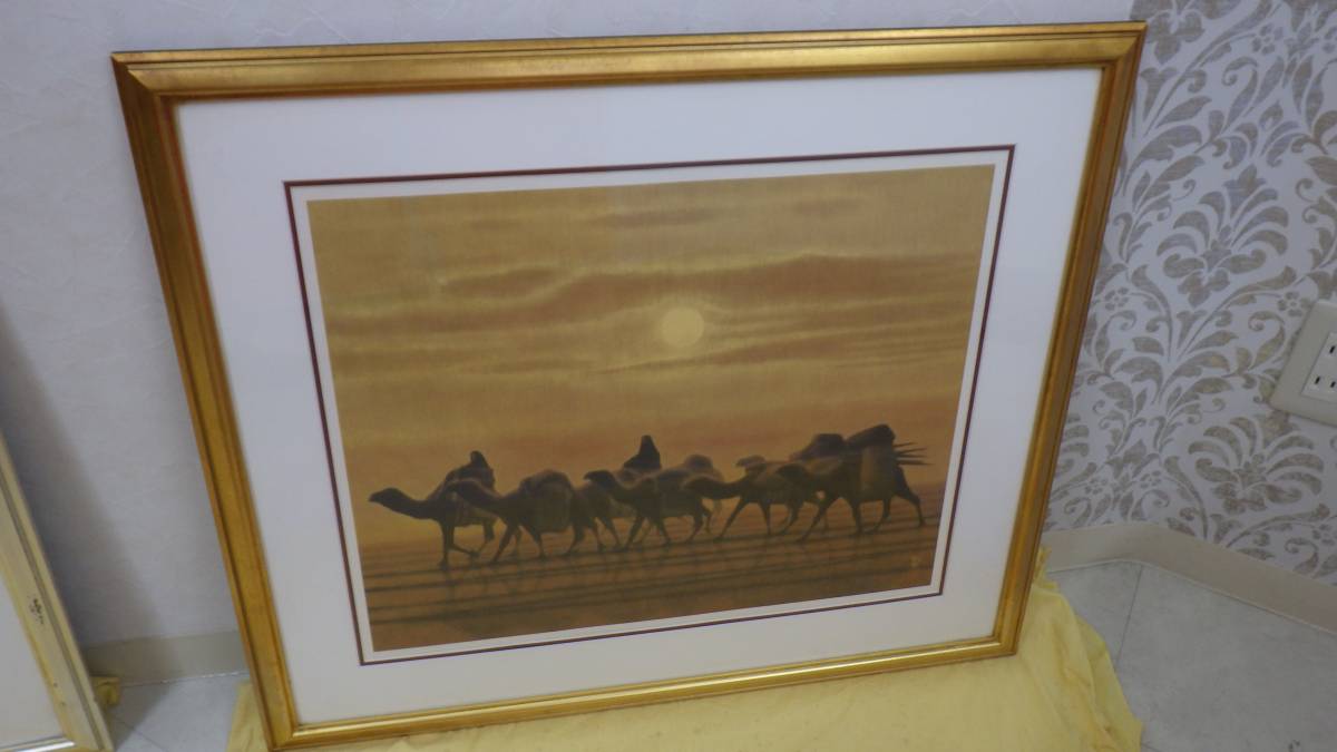 平山郁夫 絵画セット 月夜の砂漠 夕暮れの砂漠 ラクダ 複製画 日本美術院賞 新潮社芸術大賞 O 石版画 リトグラフ 売買されたオークション情報 Yahooの商品情報をアーカイブ公開 オークファン Aucfan Com
