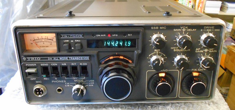 JF0RRH TS-830V ・WARCバンド送信解除 アマチュア無線局 トリオ HF