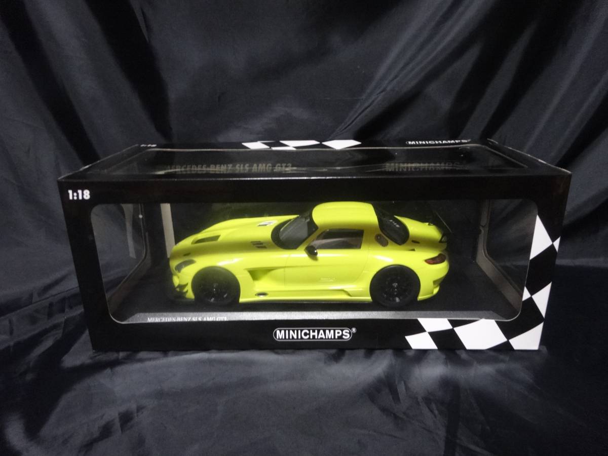 ミニチャンプス　1/18　メルセデス・ベンツ SLS　AMG　GT3